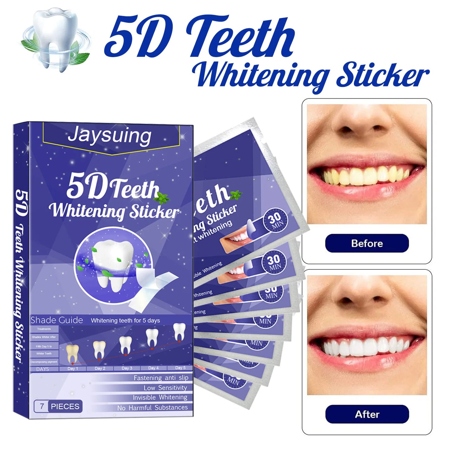 Smile Club 5D Teeth Whitening Strips ✨