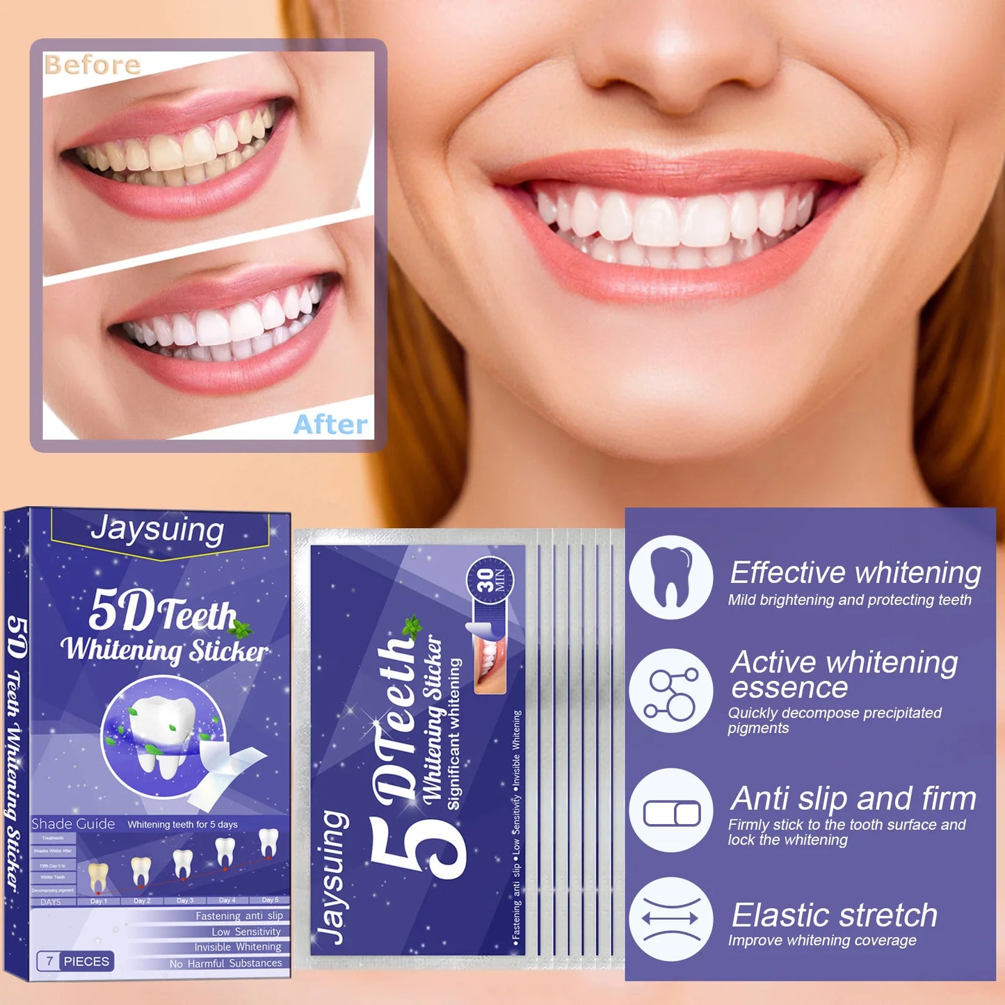 Smile Club 5D Teeth Whitening Strips ✨