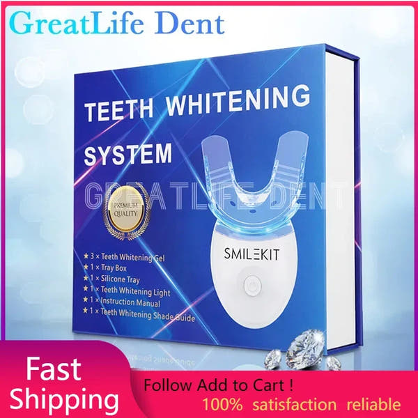 Smile Club Blue Light Teeth Whitening Kit 💡✨